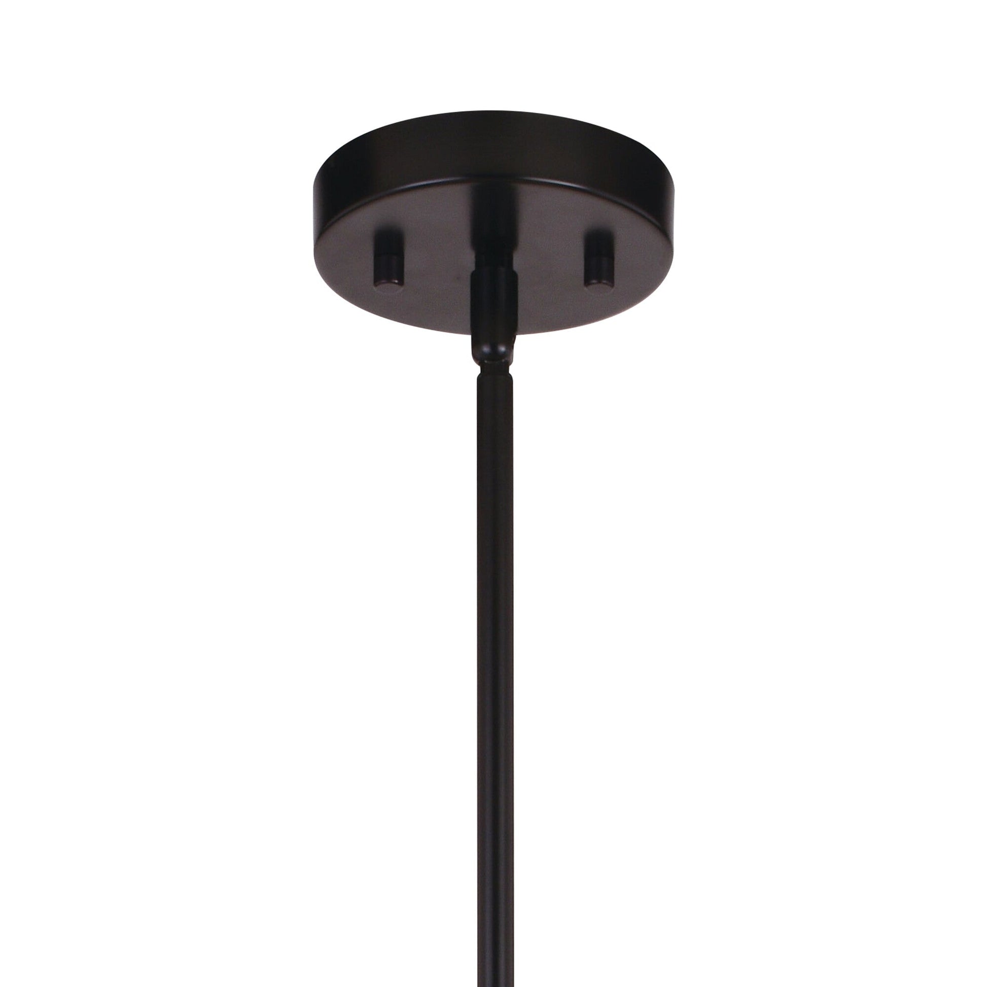Ellis 25.25 - in. 12 Light Pendant Matte Black and Satin Brass - Orvon Lighting