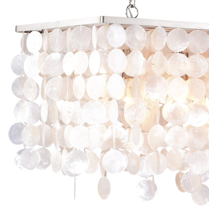 Elsa 5L Linear Chandelier Satin Nickel - Orvon Lighting