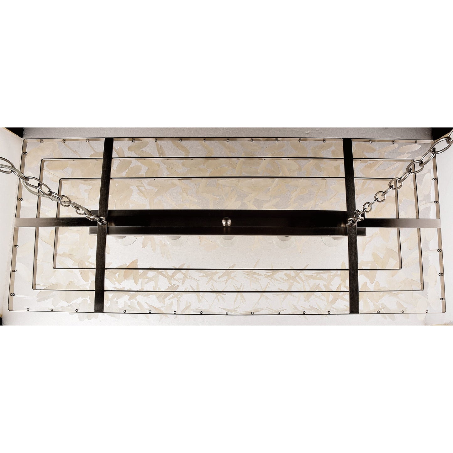 Elsa 5L Linear Chandelier Satin Nickel - Orvon Lighting
