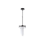 Estrella LED 12.63 inch Flat Black Pendant Ceiling Light, 3 Arm - Orvon Lighting