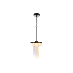 Estrella LED 12.63 inch Flat Black Pendant Ceiling Light, 3 Arm - Orvon Lighting