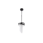 Estrella LED 12.63 inch Flat Black Pendant Ceiling Light, 3 Arm - Orvon Lighting
