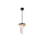 Estrella LED 12.63 inch Flat Black Pendant Ceiling Light, 3 Arm - Orvon Lighting