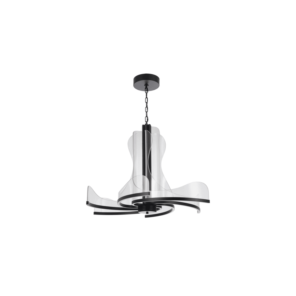 Estrella LED Chandelier Ceiling Light, 6 Arm - Orvon Lighting