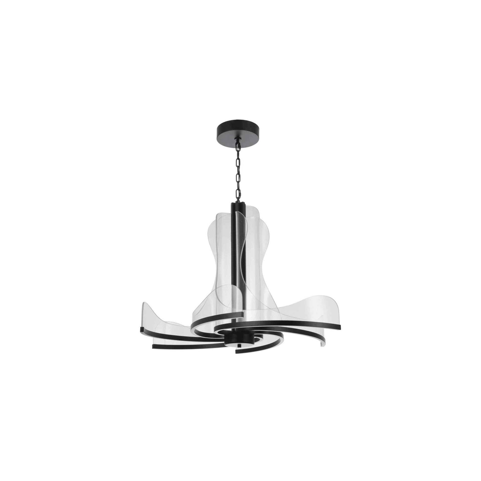 Estrella LED Chandelier Ceiling Light, 6 Arm - Orvon Lighting