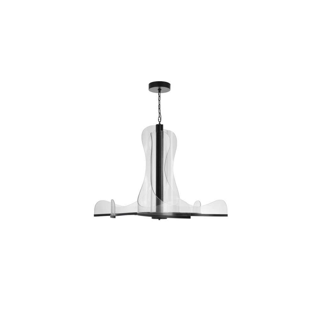 Estrella LED Chandelier Ceiling Light, 6 Arm - Orvon Lighting