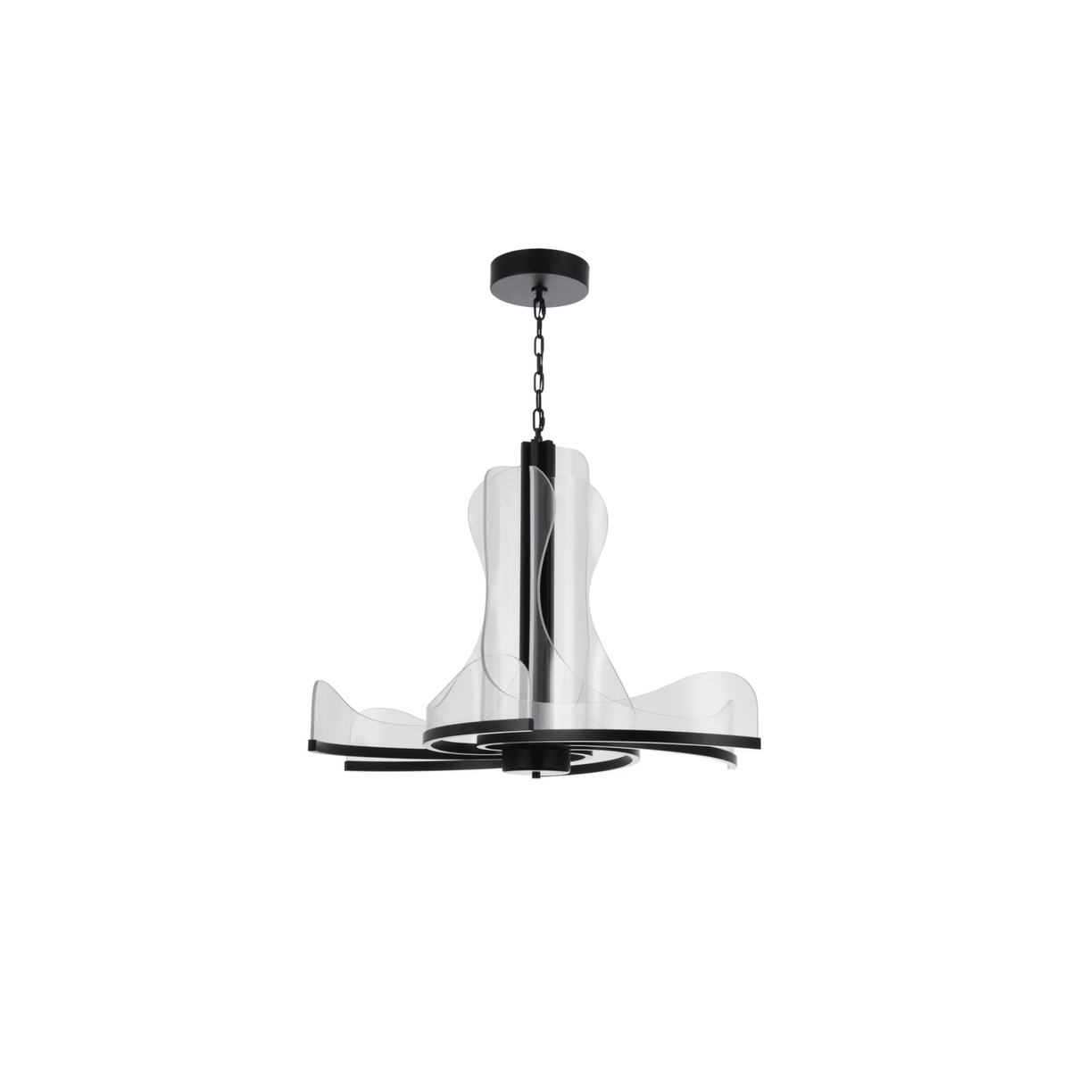 Estrella LED Chandelier Ceiling Light, 6 Arm - Orvon Lighting