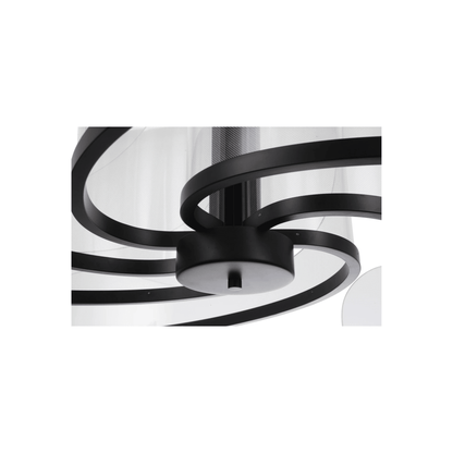 Estrella LED Chandelier Ceiling Light, 6 Arm - Orvon Lighting