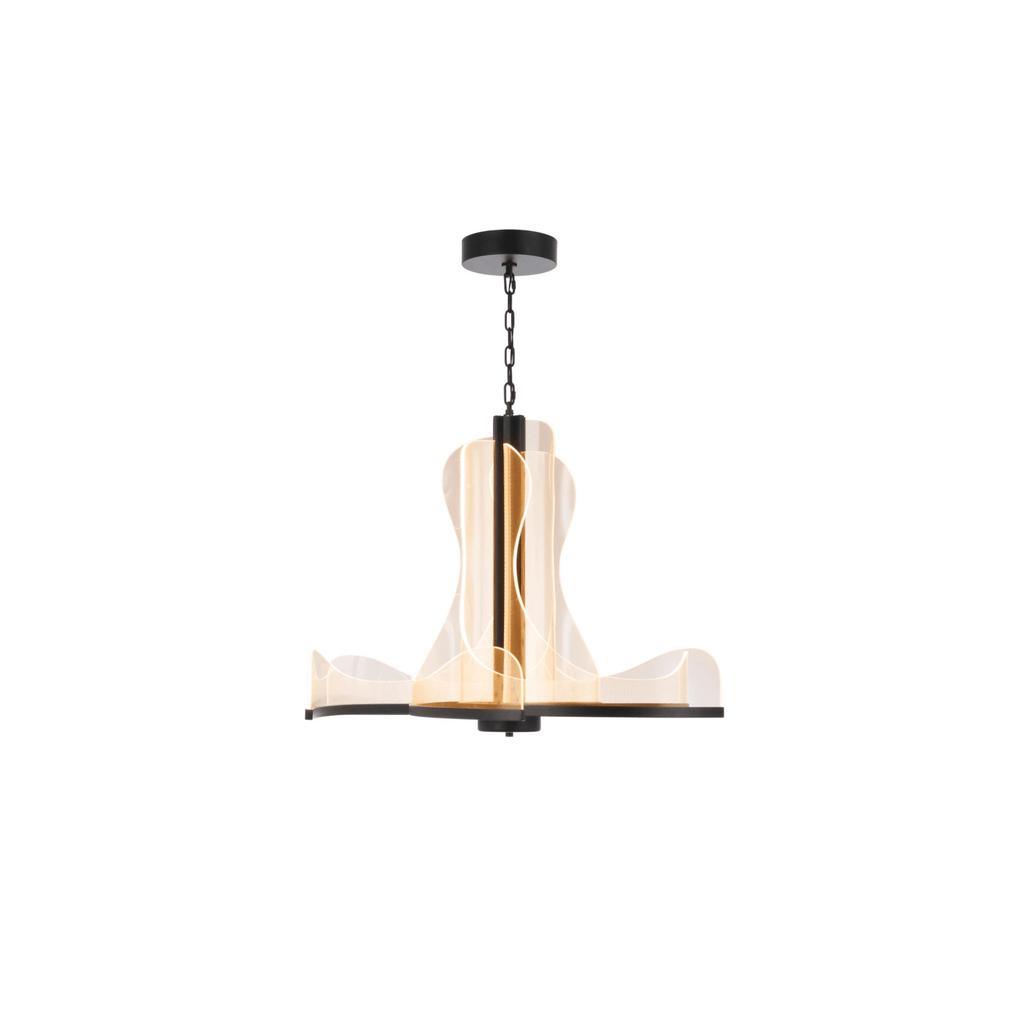 Estrella LED Chandelier Ceiling Light, 6 Arm - Orvon Lighting