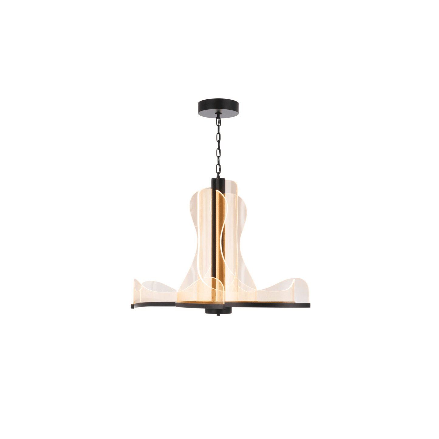 Estrella LED Chandelier Ceiling Light, 6 Arm - Orvon Lighting