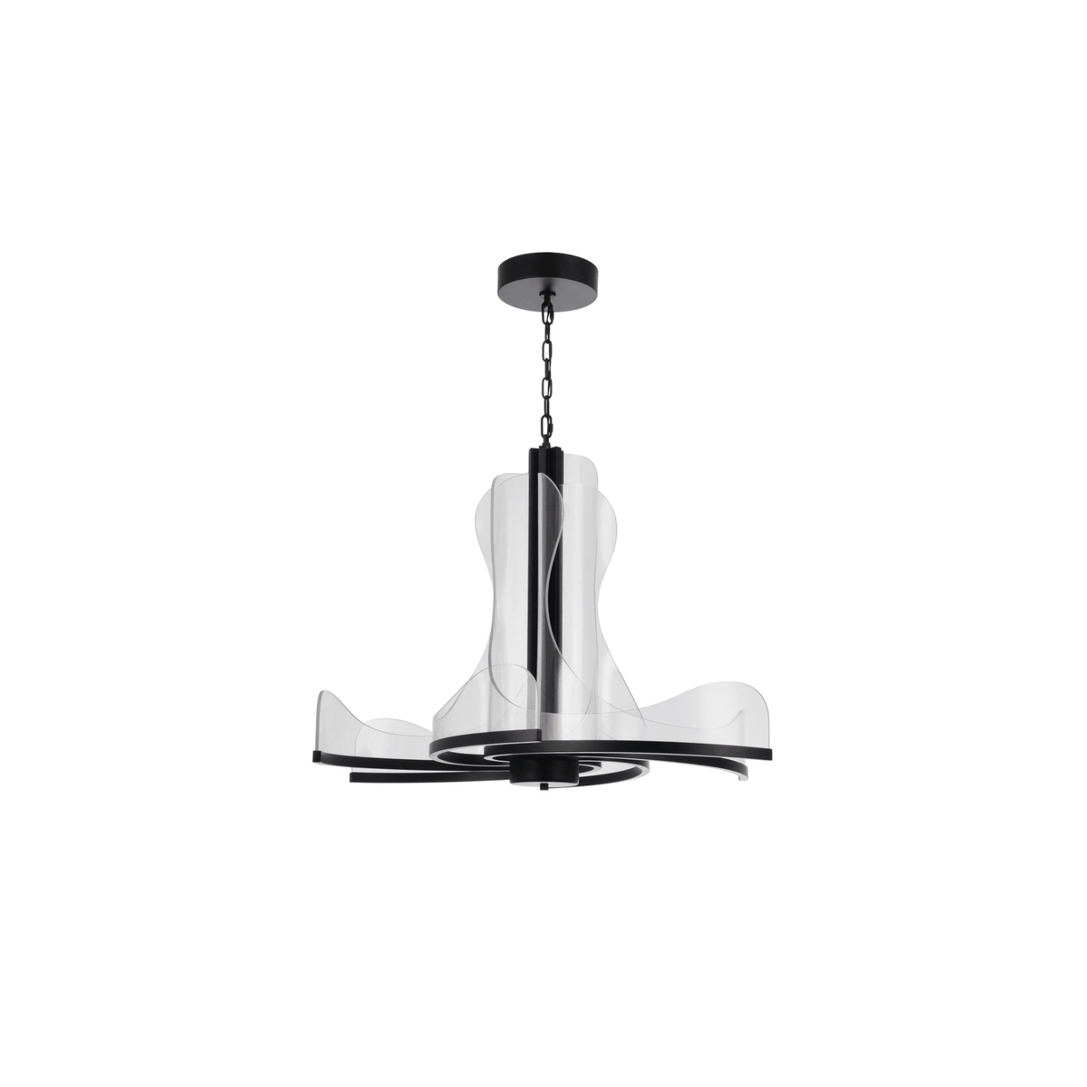 Estrella LED Chandelier Ceiling Light, 6 Arm - Orvon Lighting