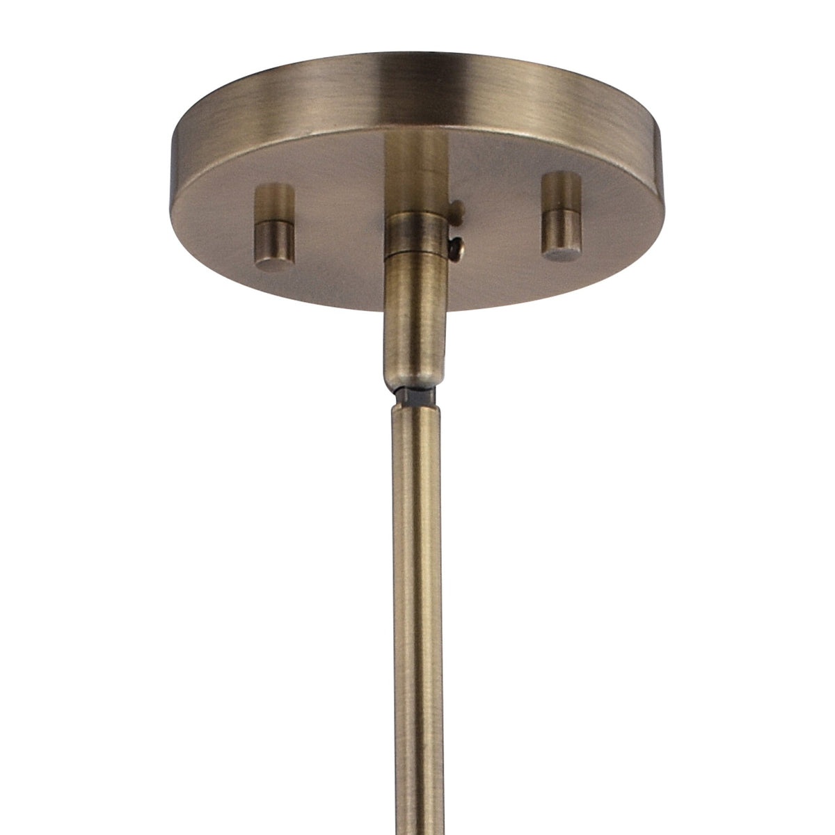 Euclid 24 in.W 5 Light Pendant Aged Brass - Orvon Lighting