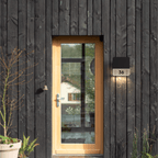 Exterior LED Wall Mount With Address Numbers - Orvon Lighting
