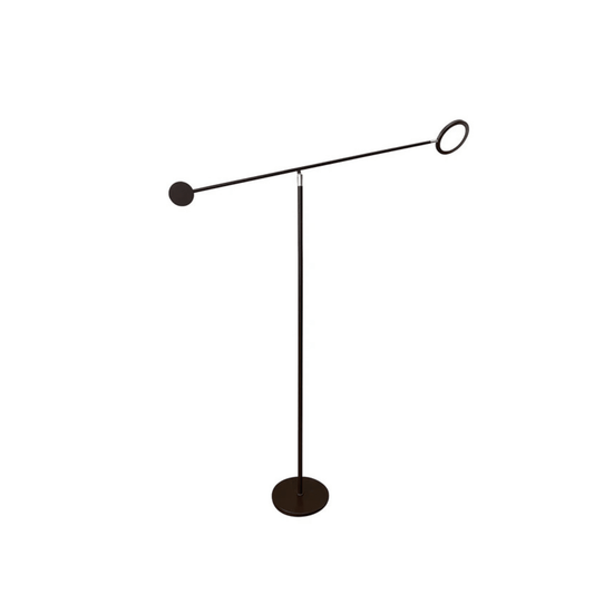 Floor Lamp Black and Chrome - Orvon Lighting