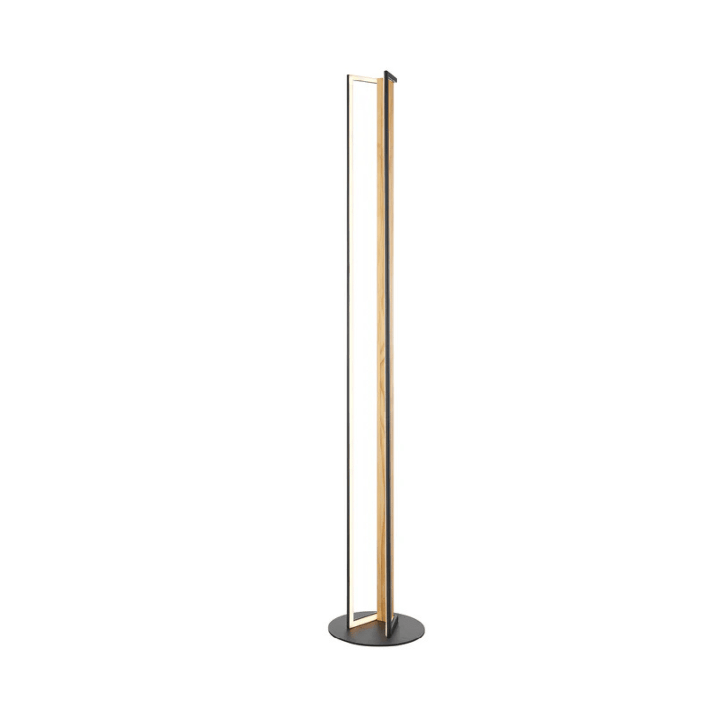 Floor Lamp Iron & Wood - Orvon Lighting