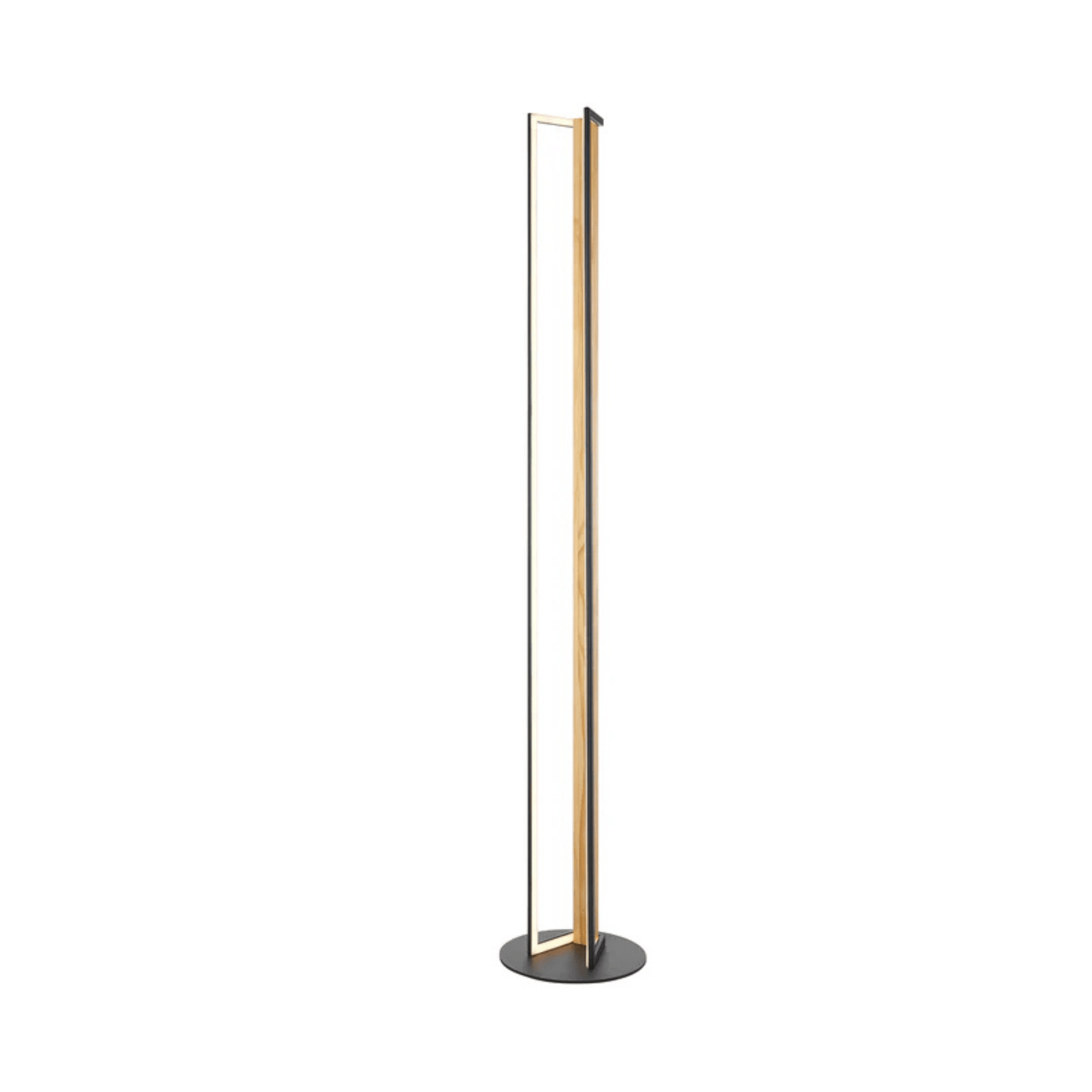 Floor Lamp Iron & Wood - Orvon Lighting