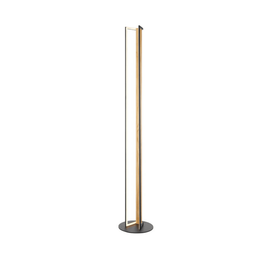 Floor Lamp Iron & Wood - Orvon Lighting