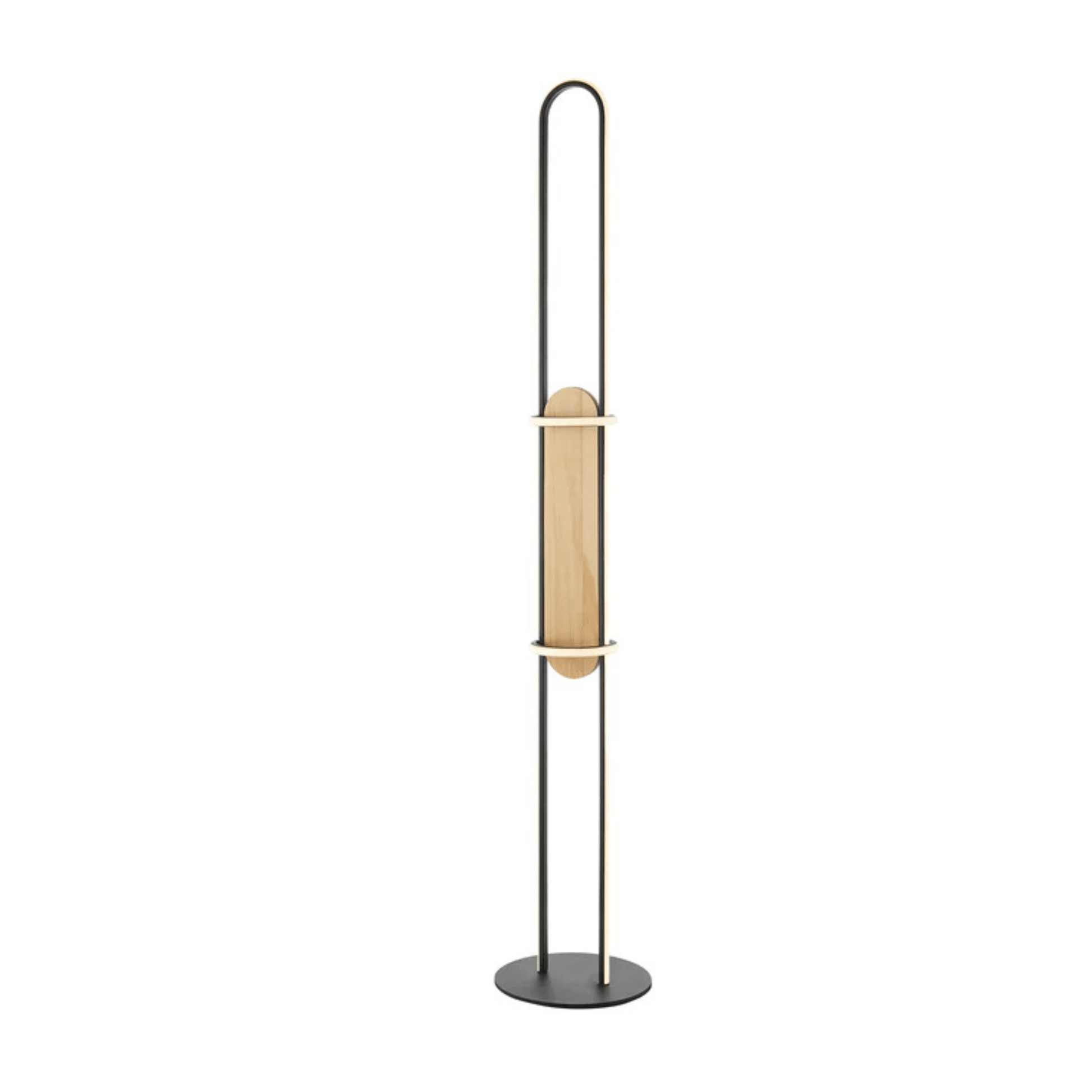 Floor Lamp Iron & Wood - Orvon Lighting