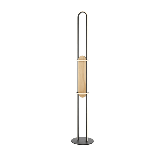 Floor Lamp Iron & Wood - Orvon Lighting
