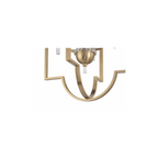 Fortuna 4 Light 19 inch Satin Brass Foyer Ceiling Light - Orvon Lighting