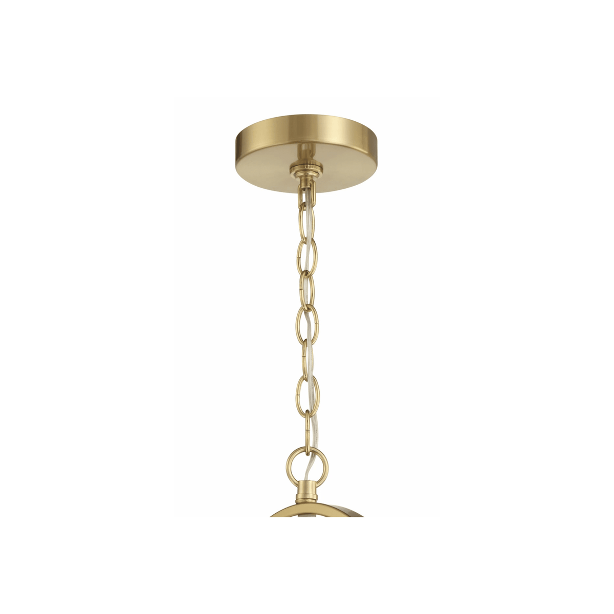 Fortuna 4 Light 19 inch Satin Brass Foyer Ceiling Light - Orvon Lighting