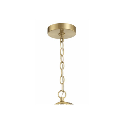 Fortuna 4 Light 19 inch Satin Brass Foyer Ceiling Light - Orvon Lighting