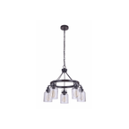 Foxwood Three - Light Transitional Convertible Ceiling Fixture - Orvon Lighting
