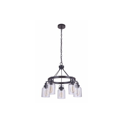 Foxwood Three - Light Transitional Convertible Ceiling Fixture - Orvon Lighting