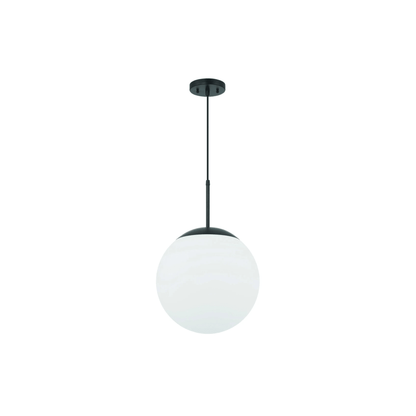 Gaze 1 Light 14 inch Satin Brass Pendant Ceiling Light in Clear Glass - Orvon Lighting