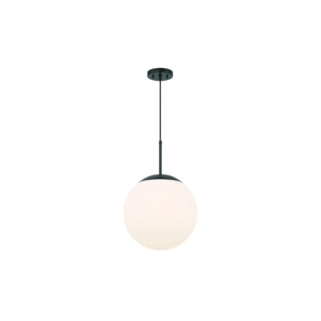 Gaze 1 Light 14 inch Satin Brass Pendant Ceiling Light in Clear Glass - Orvon Lighting