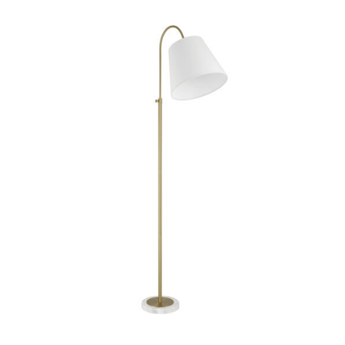 Girard 71.78 inch Satin Brass Floor Lamp Portable Light - Orvon Lighting