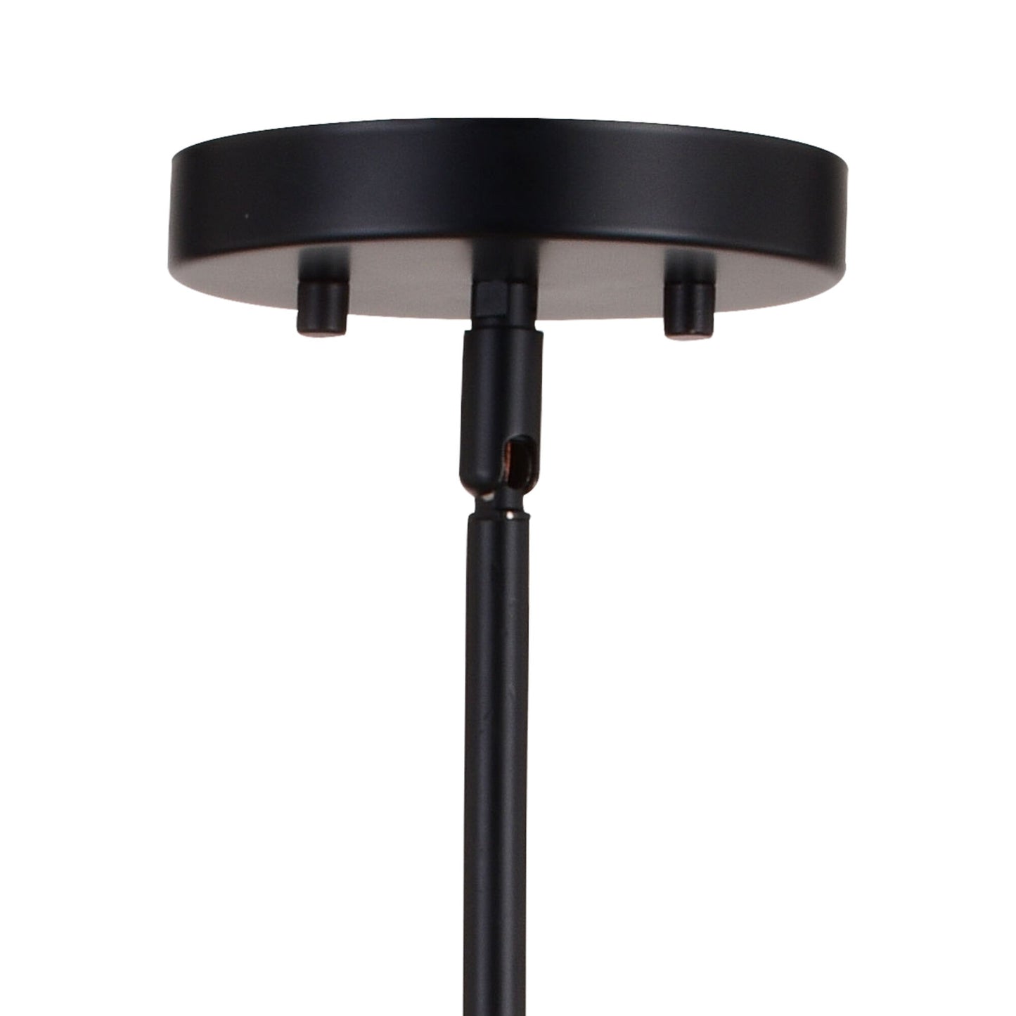 Glencoe 28 - in. 6 Light Chandelier Matte Black - Orvon Lighting