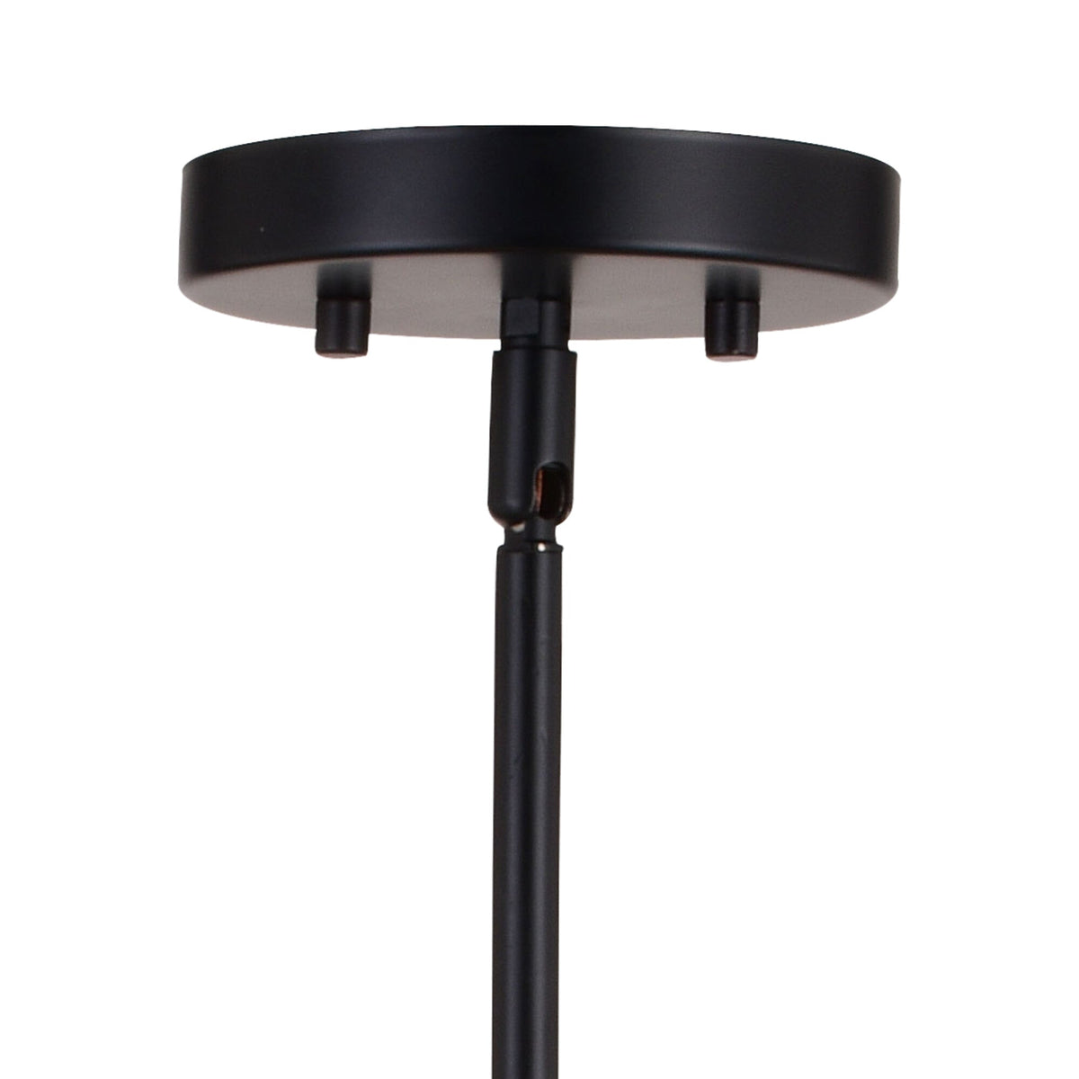Glencoe 28 - in. 6 Light Chandelier Matte Black - Orvon Lighting
