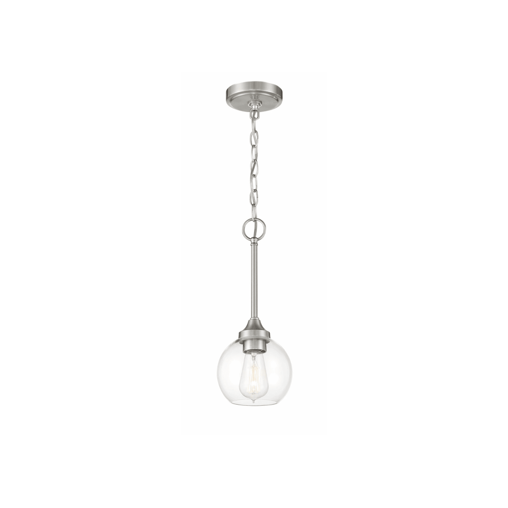Glenda 1 Light 6 inch Mini Pendant Ceiling Light - Orvon Lighting