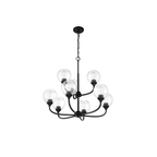 Glenda 9 Light 29.5 inch Chandelier Ceiling Light - Orvon Lighting