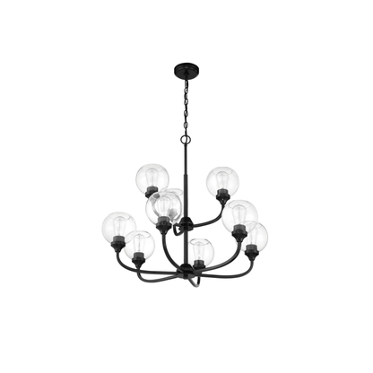 Glenda 9 Light 29.5 inch Chandelier Ceiling Light - Orvon Lighting