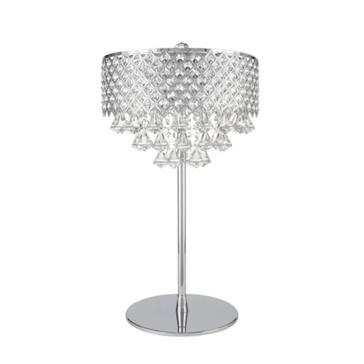 Grand 6 LED Light Table Lamp Chrome - Orvon Lighting