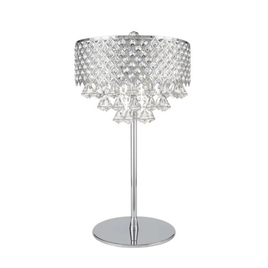 Grand 6 LED Light Table Lamp Chrome - Orvon Lighting
