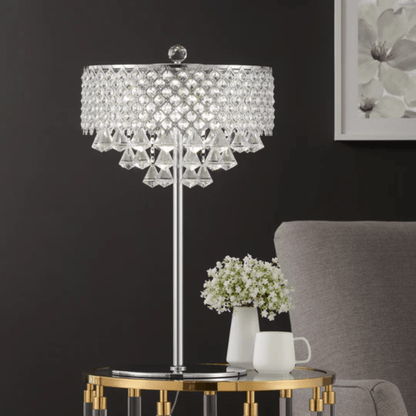 Grand 6 LED Light Table Lamp Chrome - Orvon Lighting