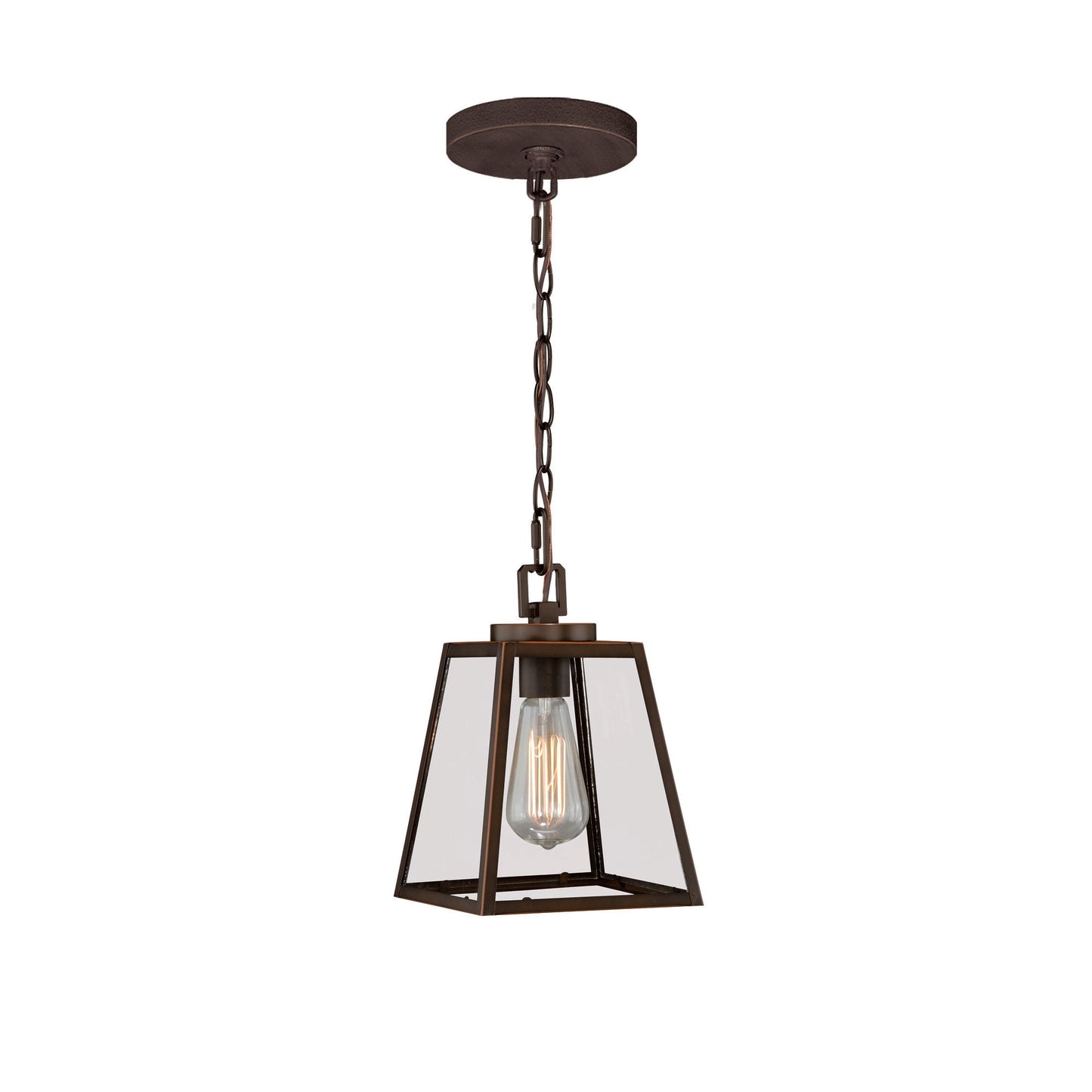 Grant 7 - in Mini Pendant Burnished Bronze - Orvon Lighting