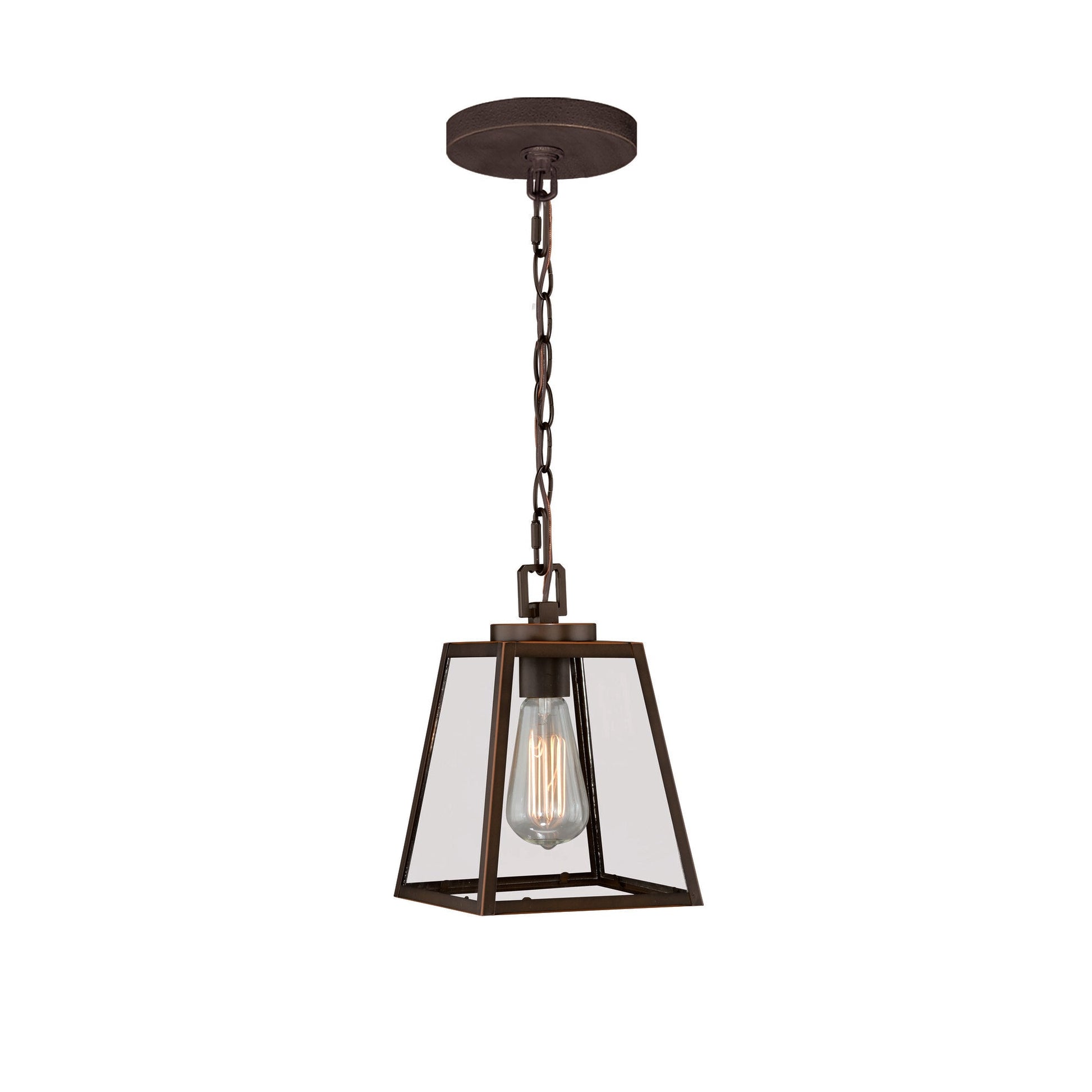 Grant 7 - in Mini Pendant Burnished Bronze - Orvon Lighting