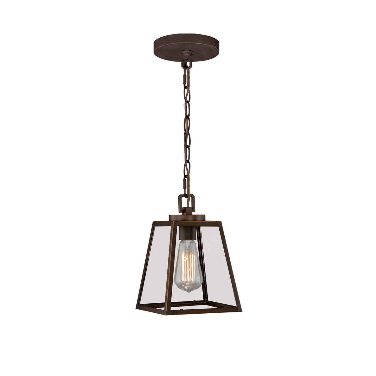 Grant 7 - in Mini Pendant Burnished Bronze - Orvon Lighting