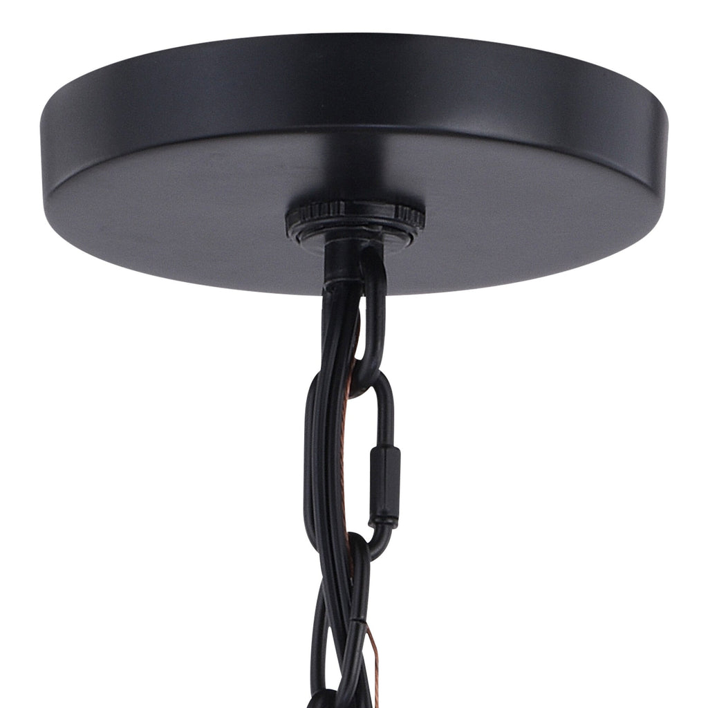 Hayes 10 in. W Mini Pendant Black - Orvon Lighting