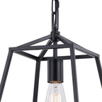 Hayes 10 in. W Mini Pendant Black - Orvon Lighting