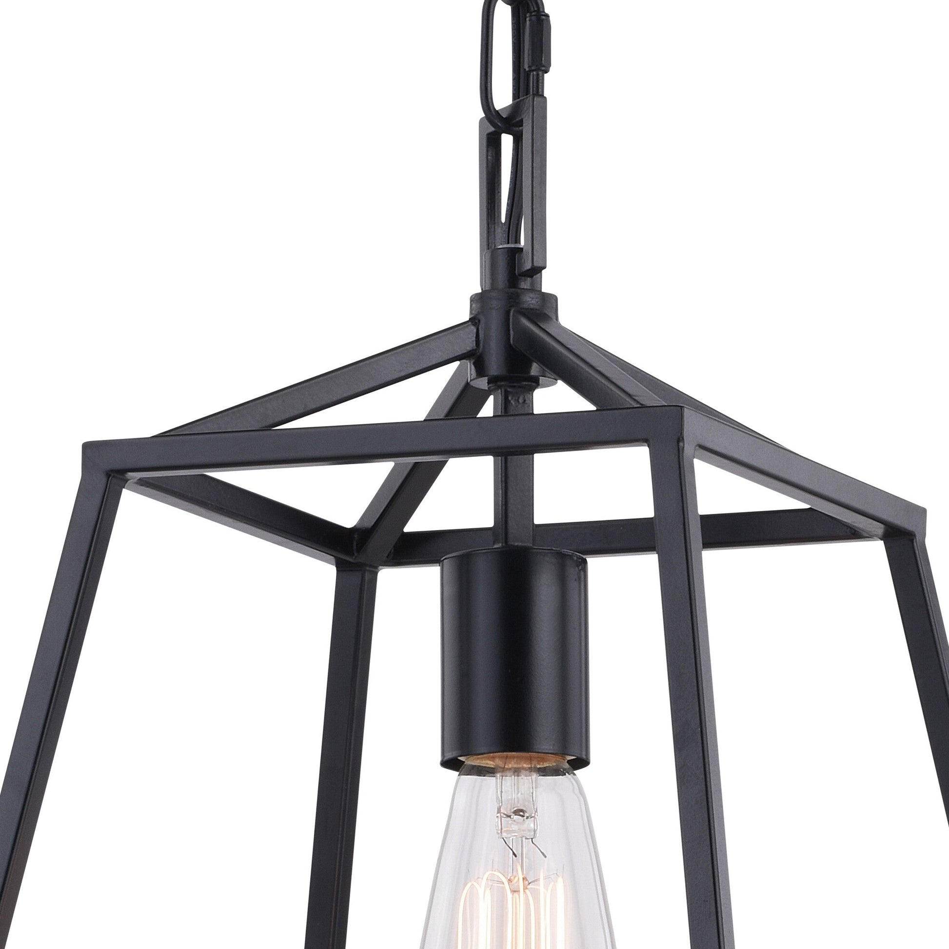 Hayes 10 in. W Mini Pendant Black - Orvon Lighting