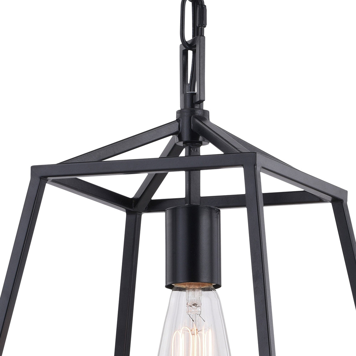 Hayes 10 in. W Mini Pendant Black - Orvon Lighting