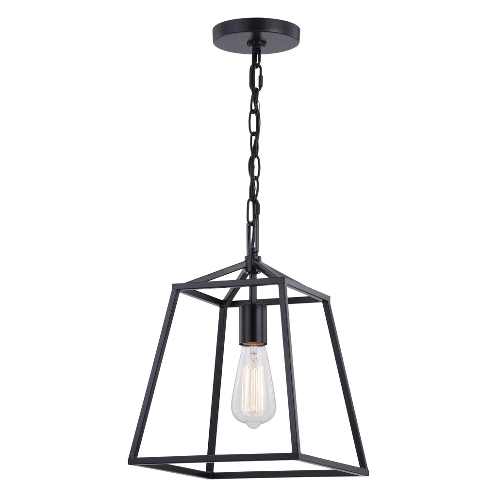 Hayes 10 in. W Mini Pendant Black - Orvon Lighting