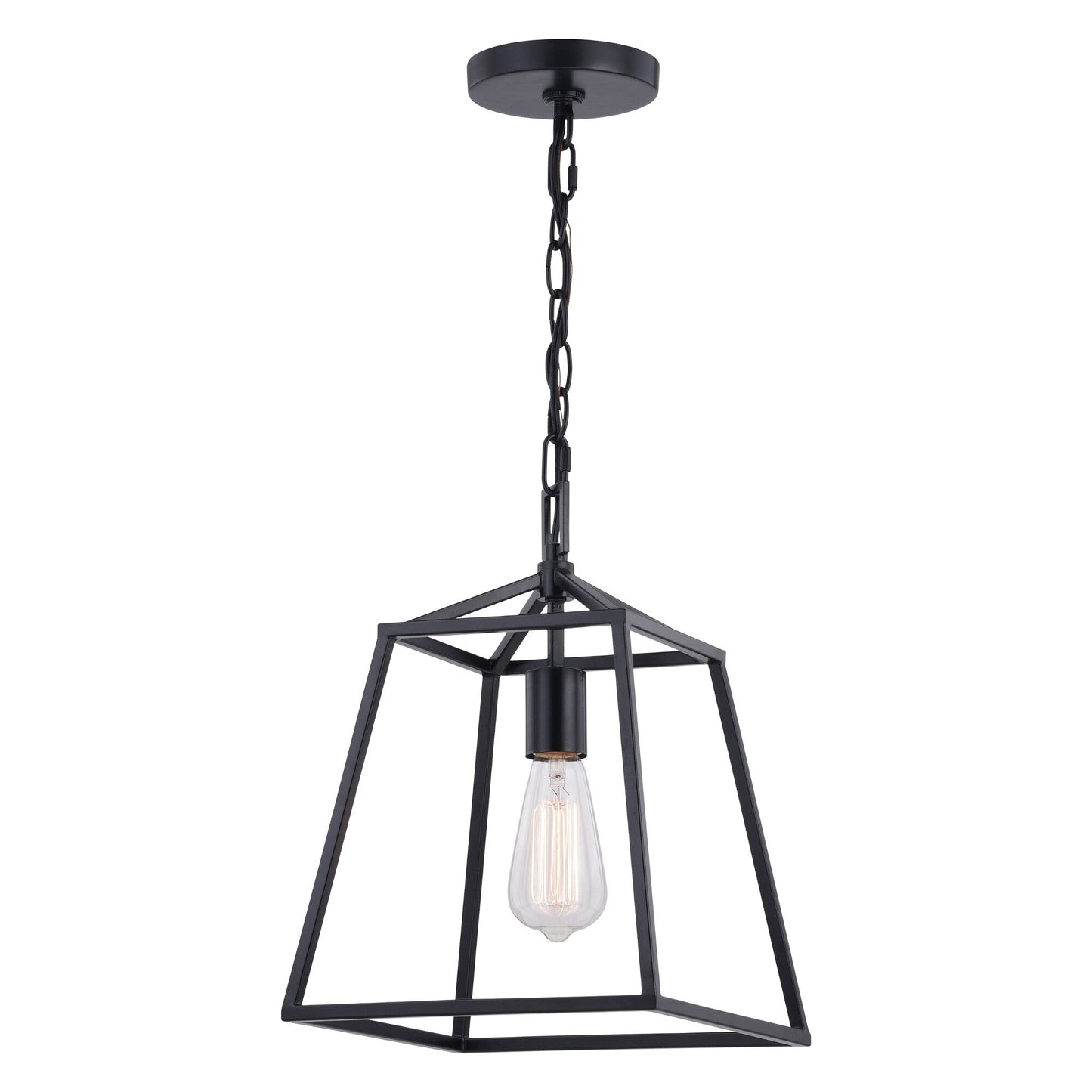 Hayes 10 in. W Mini Pendant Black - Orvon Lighting