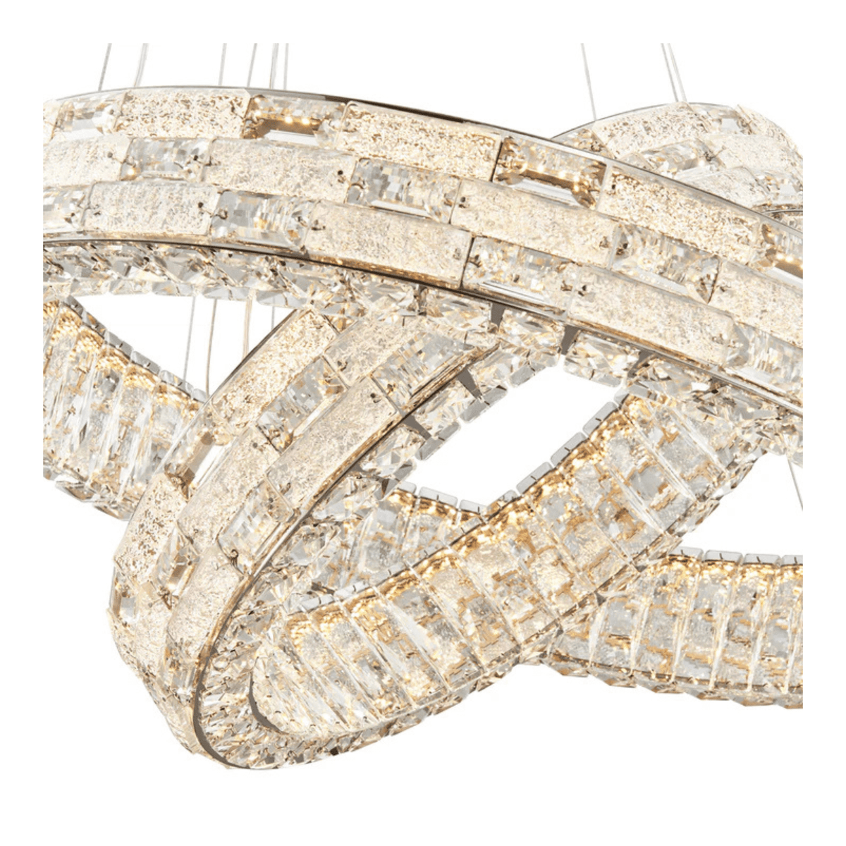 Helix Chandelier Chrome - Orvon Lighting
