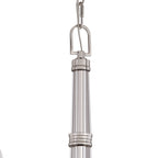 Hoyne 5 Light Chandelier Polished Nickel - Orvon Lighting